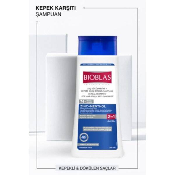 Bioblas Saç Dökülmesi ve Kepeğe Karşı Şampuan 360 ml - 2