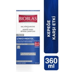 Bioblas Saç Dökülmesi ve Kepeğe Karşı Şampuan 360 ml - 1