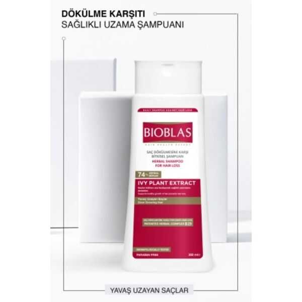 Bioblas Saç Dökülmesine Karşı Sağlıklı Uzama Etkili Şampuan 360 ml - 2