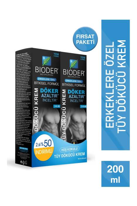 Bıoder Tuy Dokucu Krem 100 Ml 2li Men - 1