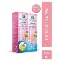 Bioder Tüy Dökücü Krem Tüy Azaltıcı Etkili 2x100 ml - 1