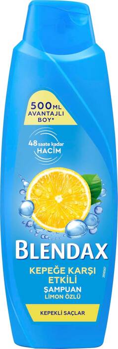 Blendax Kepeğe Karşı Etkili Limon Özlü Şampuan 500 ml - 2