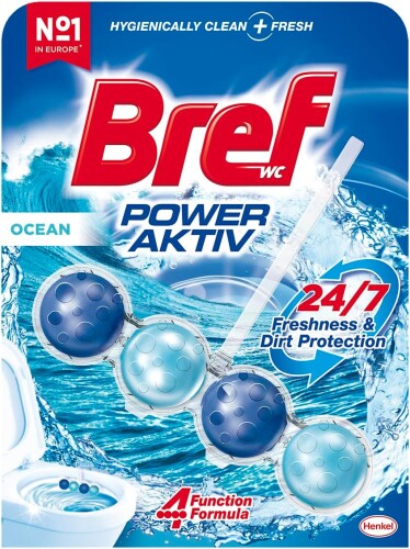 Bref WC Power Aktiv Okyanus Kokulu Klozet Temizleme Topları, 1 x 5 Paket - 2