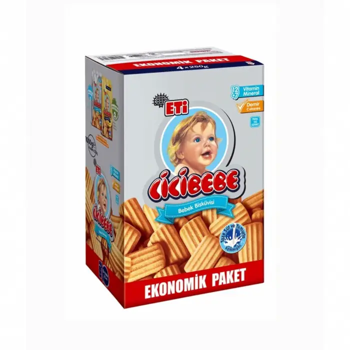 Cicibebe Bebek Bisküvisi Ekonomik Paket 1000 gr - 1
