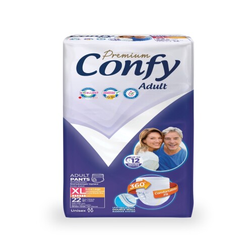 Confy Adult Premium Yetişkin Külot Bezi ExtraLarge 22 Adet - Confy Adult
