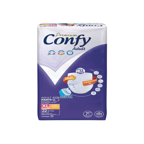 Confy Adult Premium Yetişkin Külot Bezi ExtraLarge 22 Adet - 2