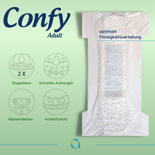Confy Adult Yetişkin Bez Straight Extralarge Jumbo 30'lu - 3