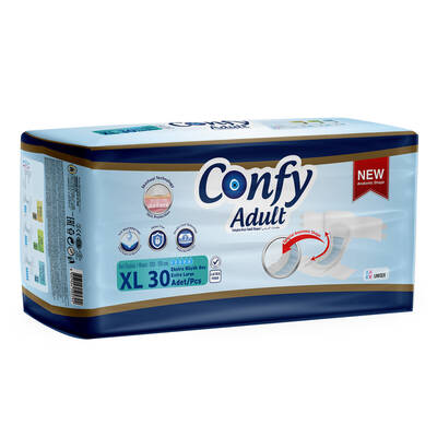 Confy Adult Yetişkin Bezi Extralarge 30'lu - 1