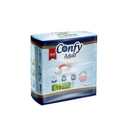 Confy Adult Yetişkin Bezi Large 10'lu - 1