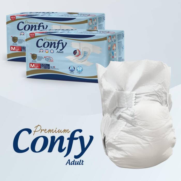 Confy Adult Yetişkin Bezi Medium 30 Adet x 2 Adet - 2