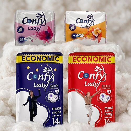 Confy Lady Gece ve Gündüz Özgürlük Seti 49 Adet - 2