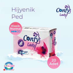 Confy Lady Hijyenik Ped Classic Normal Eko Paket 20 Adet - 1