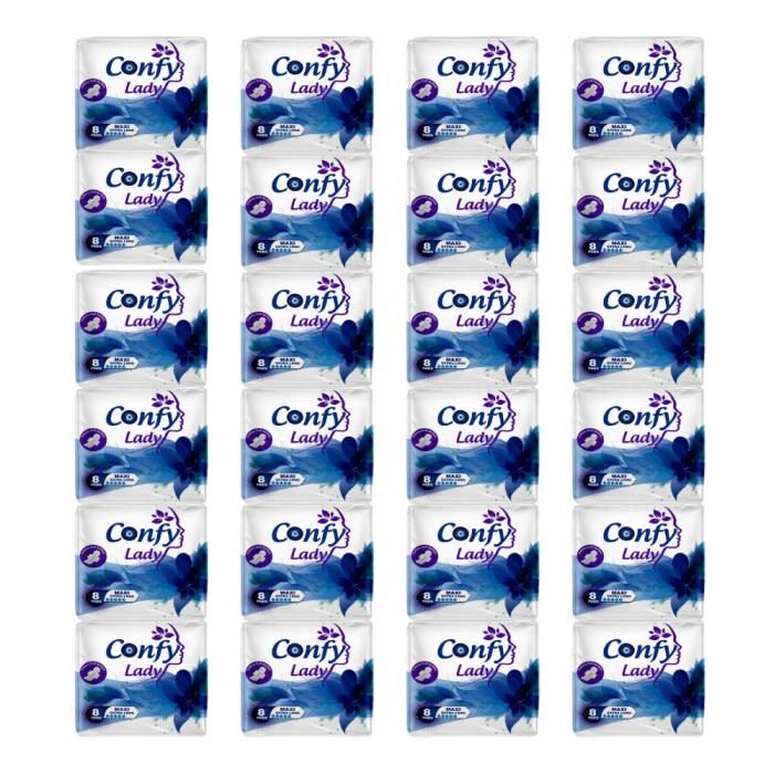 Confy Lady Hijyenik Ped Maxi Extralong 192 - 1