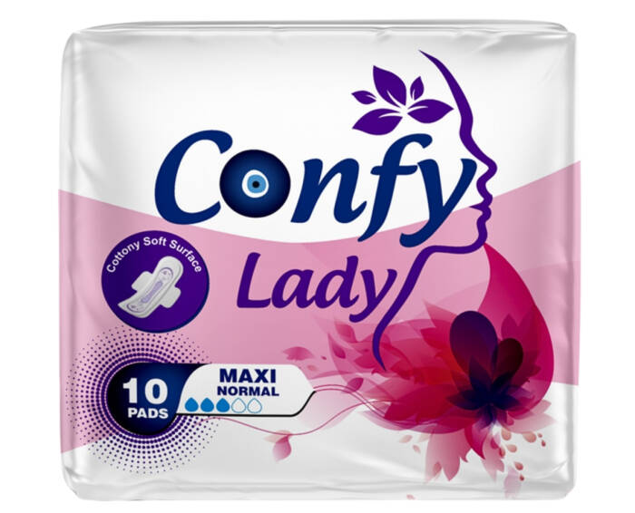 Confy Lady Hijyenik Ped Maxi Normal 10 Adet - 1