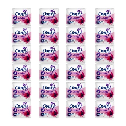 Confy Lady Hijyenik Ped Maxi Normal 10 Adet x 24 Adet - 1