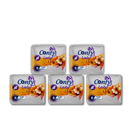 Confy Lady Hijyenik Ped Ultra Long 40 Adet - Confy Lady