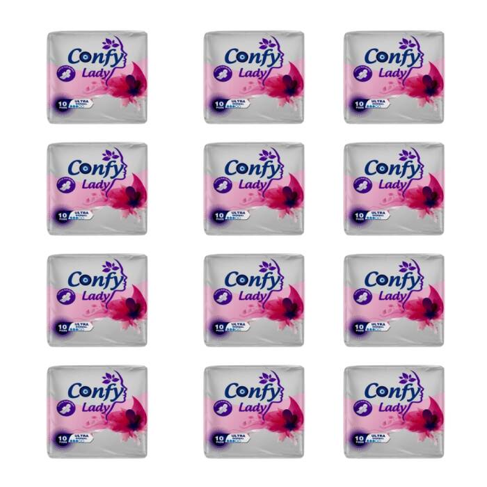 Confy Lady Hijyenik Ped Ultra Normal 120 Adet - 1