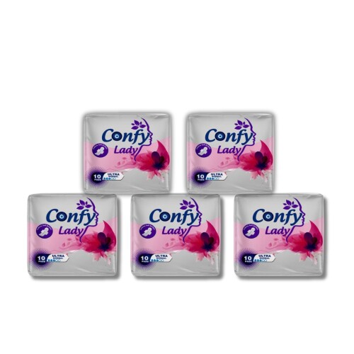 Confy Lady Hijyenik Ped Ultra Normal 50 Adet - 1