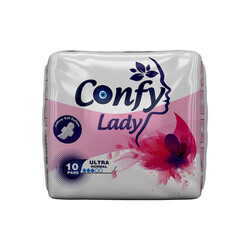 Confy Lady Hijyenik Ped Ultra Normal 10 Adet - 1