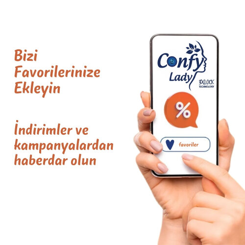 Confy Lady Maxi Normal Hijyenik Ped Eko Paket 20 Adet - 7