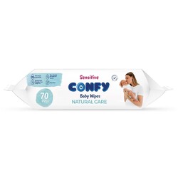 Confy Premium Sensitive Islak Mendil 70 Adet - 2