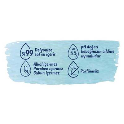 Confy Premium Sensitive Islak Mendil 70 li x 2 Adet - 5