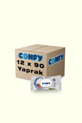 Confy Sensitive Bebeklere Özel Islak Mendil 12x90 - 1080 Yaprak - 3