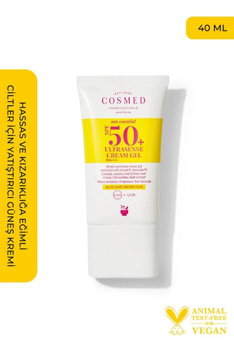 COSMED Sun Essential - Ultrasense Cream Gel Spf 50 40 ml - 1
