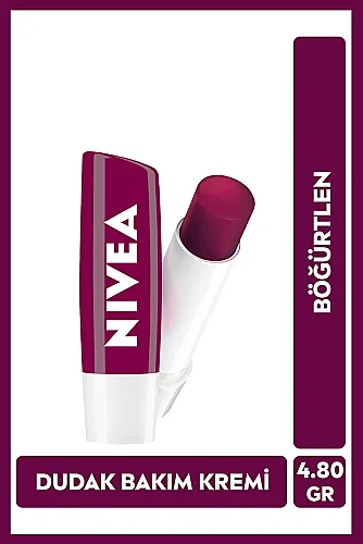 Creme Nemlendirici 30ml Ve Nemlendirici Böğürtlen Renkli Dudak Bakım Kremi 4.8gr, Hafif Bordo Işıltı - 5