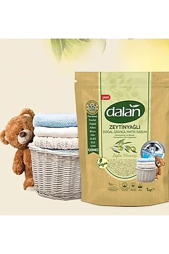 Dalan Sabun Doğal Granül Zeytinyağlı 1000g - 2