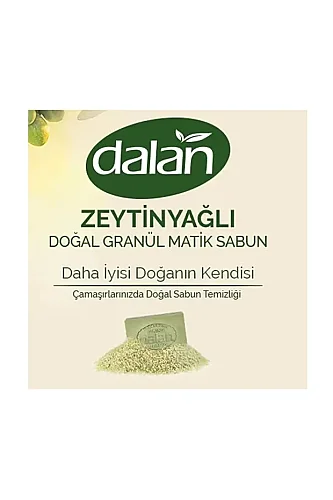 Dalan Sabun Doğal Granül Zeytinyağlı 1000g - 3