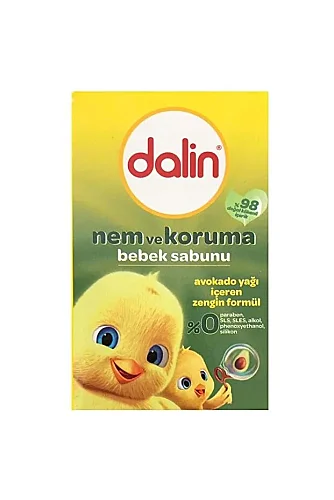 Dalin Avokadolu Nem ve Koruma Bebek Sabunu 3 x 100 gr - 2
