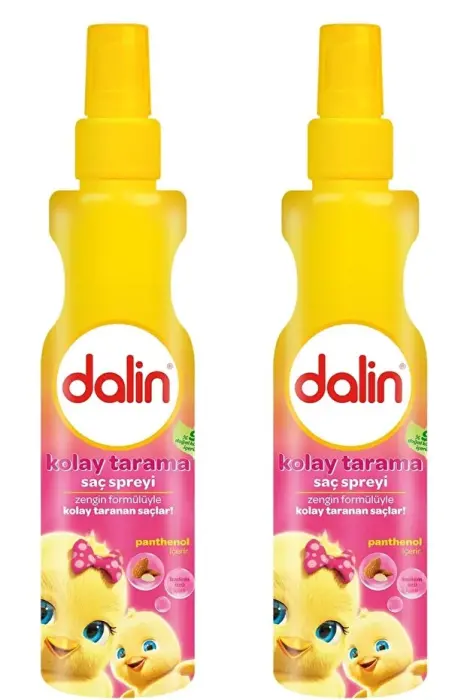 Dalin Badem Özlü Kolay Tarama Saç Spreyi 200 ml 2 Adet - 1