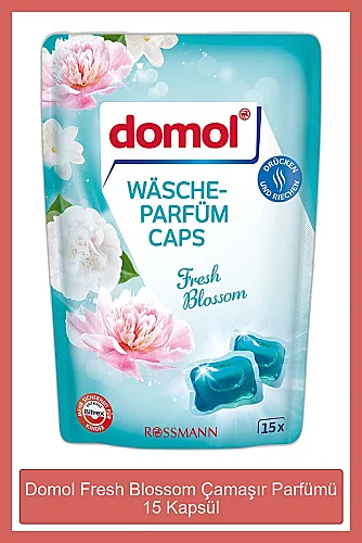 Domol Fresh Blossom Çamaşır Parfümü 15 Kapsül - 2