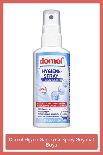 Domol Hijyen Sağlayıcı Sprey Seyahat Boyu - Domol