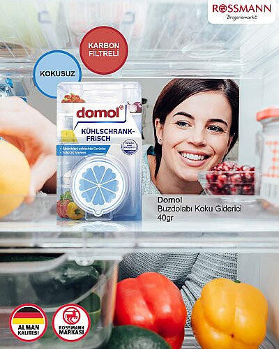 Domol Kokusuz Buzdolabı Deodorantı Kartuş Ve Karbon Filtre 40 gr. - 3