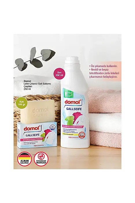 Domol Leke Çıkarıcı Gall Sabunu 250 ml - 2
