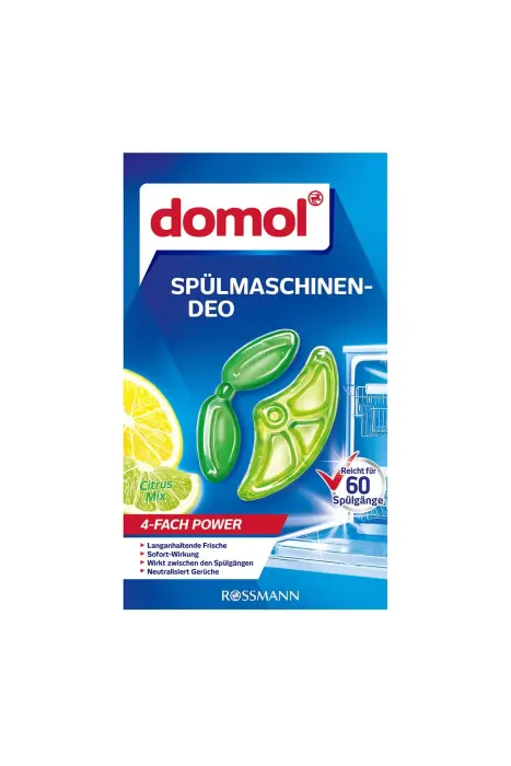 Domol Limon Kokulu Bulaşık Makinesi Kokusu 8 ml - 1