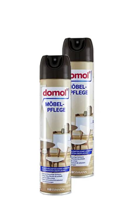 Domol Mobilya Bakım Spreyi 300 Ml (2 Adet) - 1