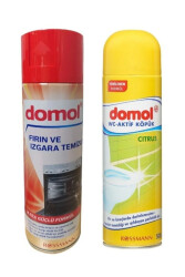 Domol 2 Li Temizlik Seti(wc-aktif Temizlik Köpüğü-fırın Ve Izgara Temizleyici) 301 - Domol