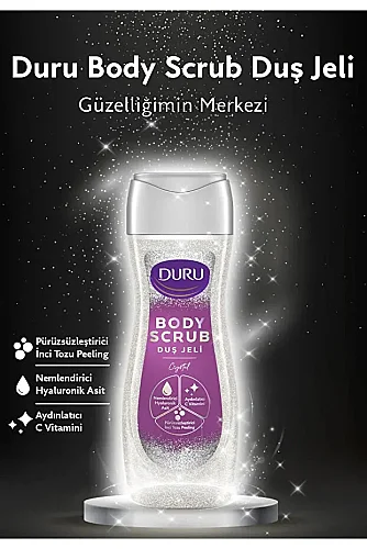 Duru Body Scrub Crystal Duş Jeli 2x450 Ml - 3