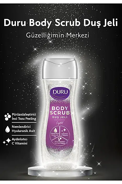 Duru Body Scrub Crystal Duş Jeli 2x450 Ml - 3