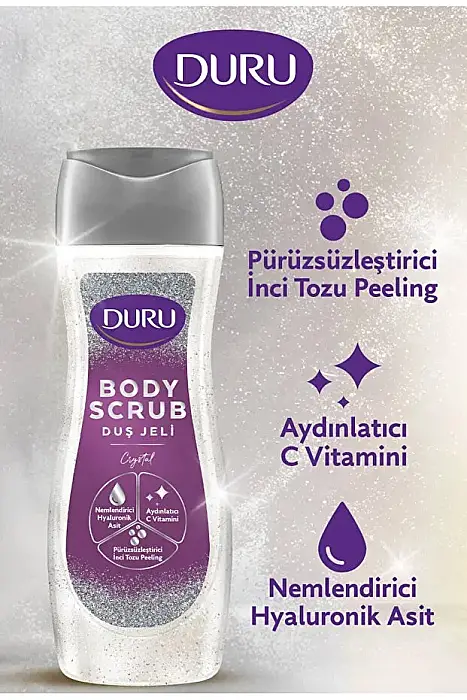 Duru Body Scrub Crystal Duş Jeli 2x450 Ml - 2