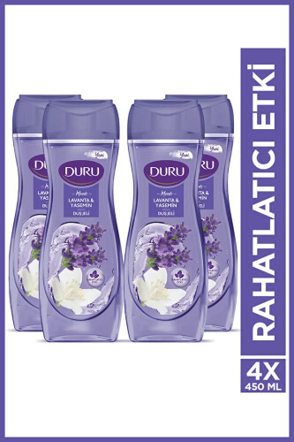 Duru Moods Lavanta Yasemin Duş Jeli 4 x 450 ML - Duru