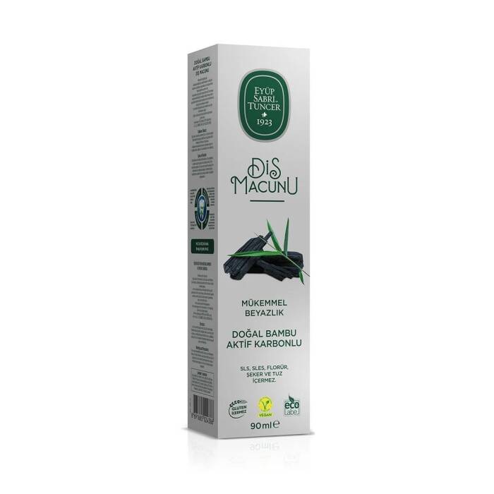 Eyüp Sabri Tuncer Doğal Bambu Karbonlu Diş Macunu 90 ml - 3