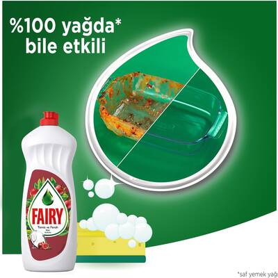 Fairy Sıvı Bulaşık Deterjanı Nar 1350 ml - 5