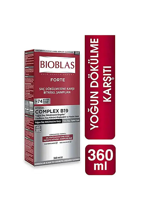 Forte Saç Dökülmesine Karşı Bitkisel Şampuan 360ml - 2