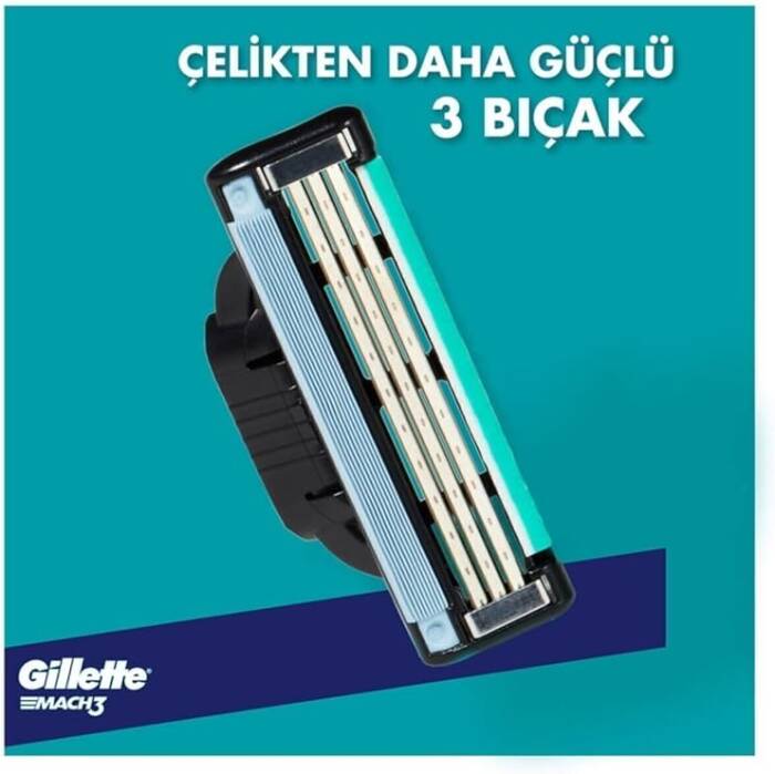 Gillette Mach3 Yedek Erkek Tıraş Bıçağı 2 Li - 2
