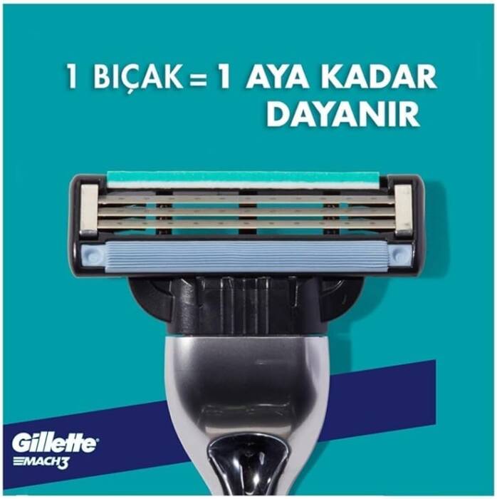 Gillette Mach3 Yedek Erkek Tıraş Bıçağı 2 Li - 3