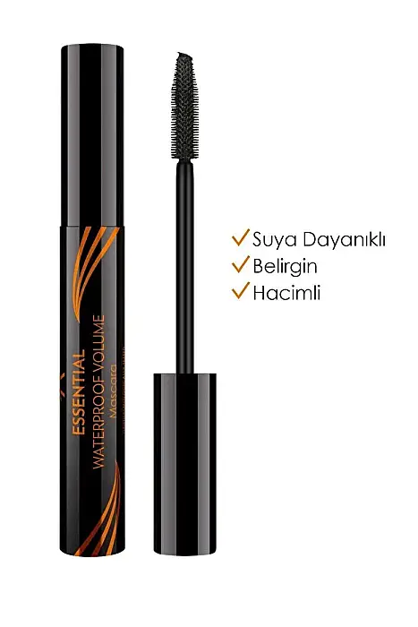 Golden Rose Essential Waterproof Mascara Suya Dayanıklı Maskara 8 ml - 2